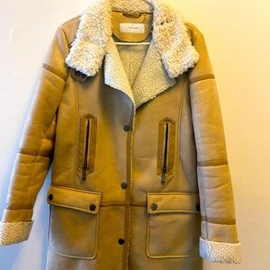Beige winter Coat